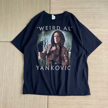 AL YANKOVIC 알 양코빅 T셔츠 블랙 XL