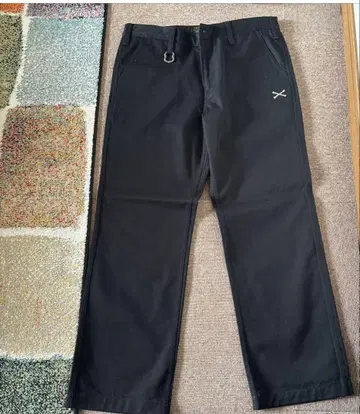 VANSON 반손 크로스본 자수 치노 워크 팬츠