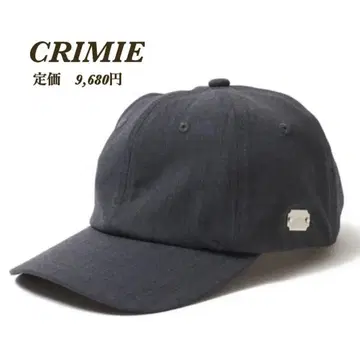 새상품 [ CRIMIE ] 클라이미 로고 플레이트 울 블렌드 캡