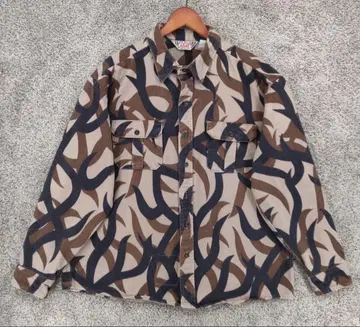 Vintage ASAT 라이벌 카모 셔츠 남성용 XL 사이즈