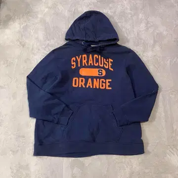 후드 맨투맨 칼리지 로고 3단 프린트 SYRACUSE ORANGE