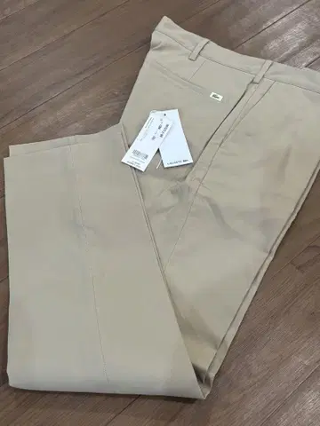 라코스테 옥스퍼드 스트레치 슬랙스 베이지 L