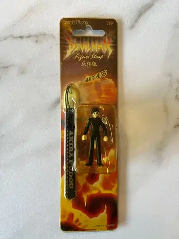 레어!! 데빌맨 원작판 (후도 아키라) 어둠 속에서 빛나는 피규어 스트랩