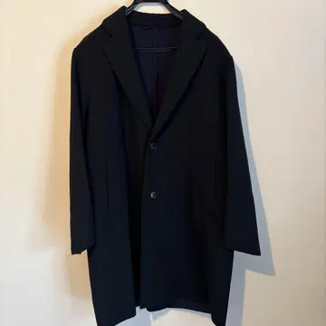 유나이티드 애로우즈 네이비 체스터 코트