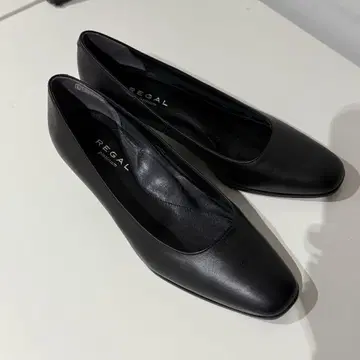 REGAL platinum 펌프스 블랙 24.5cm