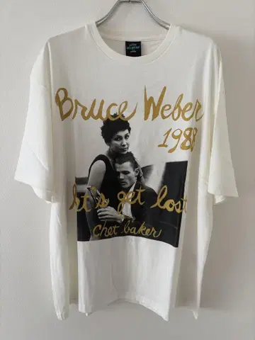 택 포함 새상품 Bruce Weber 프릭스스토어 T셔츠 XL