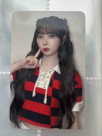 NiziU 미이히 개장 한정판 트레이딩 카드 아오모리