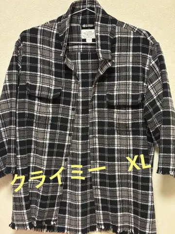 THE CRIMIE 체크 무늬 셔츠 사이즈 XL