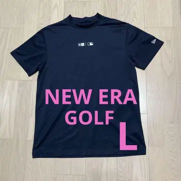 뉴에라 골프 셔츠 모크넥 네이비 컬러 L 사이즈
