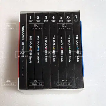 아이돌 마스터 SideM BluRay 블루레이 전권 수납 BOX 포함