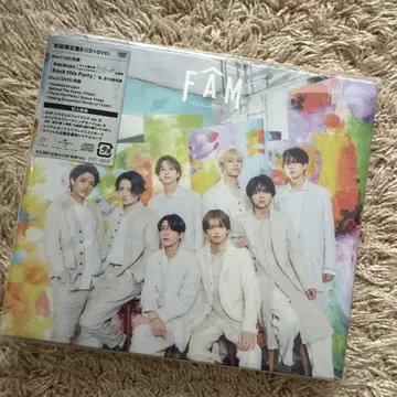 timelesz FAM 초회 한정판 B (CD+DVD)