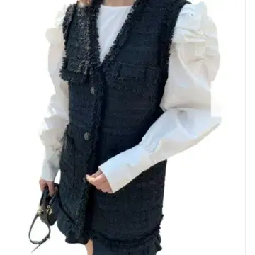 Birthday Bash 트위드 베스트 TWEED VEST
