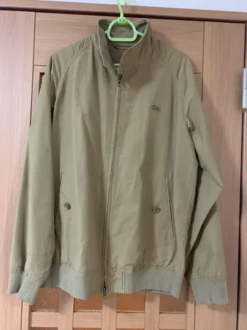 LACOSTE 베이지 나일론 자켓