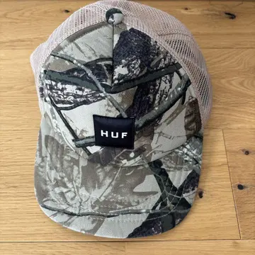 HUF 카모 패턴 트래커 캡