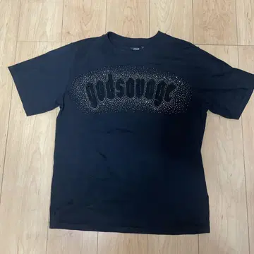 God Savage CRYSTAL TEE - Black