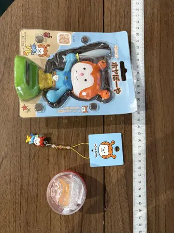 호야보야 피규어와 스트랩 세트 캡슐 토이