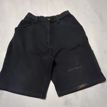 핑크하우스 Karl Helmut 블랙 숏팬츠