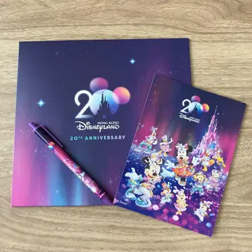 홍콩 디즈니랜드 20주년 디즈니 호텔 숙박객 한정판 굿즈 3종 세트