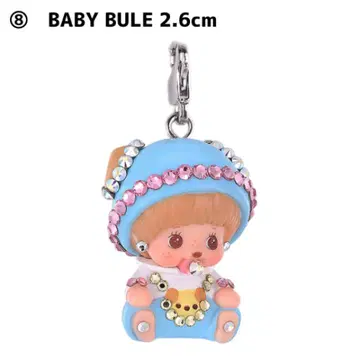 BABY BULE 목걸이 몽치치 스와로브스키 아기