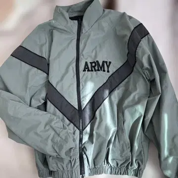 ARMY 로고 그레이 밀리터리 자켓