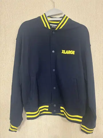 XLARGE 바시티 자켓 네이비 S 사이즈