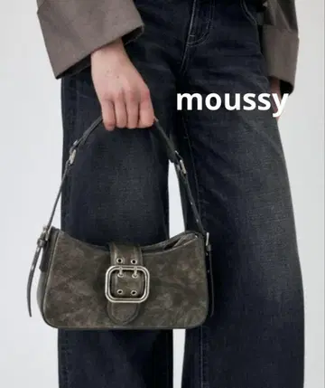 [ 최저가 ] moussy BELTED HAND 백 (블랙)