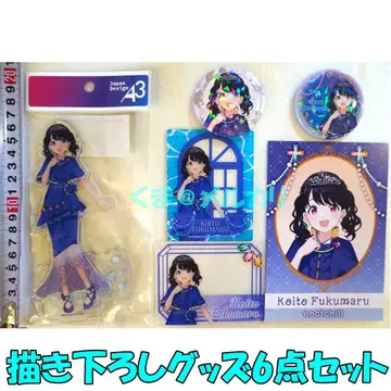 샤니마스 후쿠마루 코이토 보석인어공주 신작 굿즈 6종 세트 노크틸