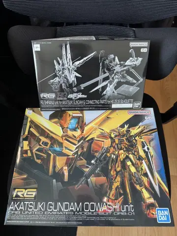 RG 아카츠키 건담 오오와시 + 시라누이 팩