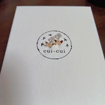 cui-cui K10YG 버터플라이 귀걸이 미러 가공