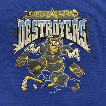 초레어 한정판 디즈니 한정판 도날드 DESTROYERS 저지 M