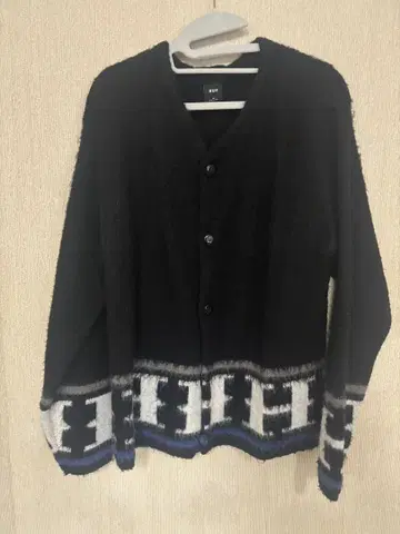 HUF 버튼 가디건 M 블랙