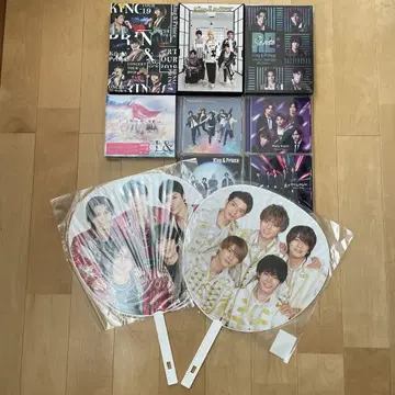 King & Prince 묶음 판매 부채 블루레이 CD 세트