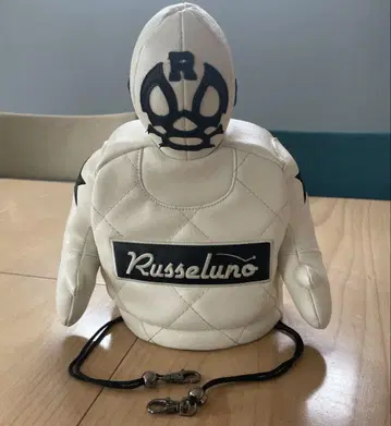 Russeluno 아이언용 골프헤드커버 화이트