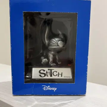 Disney Stitch 실버 피규어 약 10cm