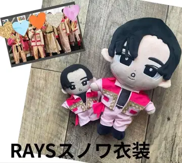 SnowMan RAYS 스노와 의상풍 빅&꼬마 누이 커플 의류