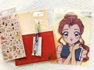 새상품 미녀와 야수 벨 디즈니 프린세스 MANGA 프린세스 4세트