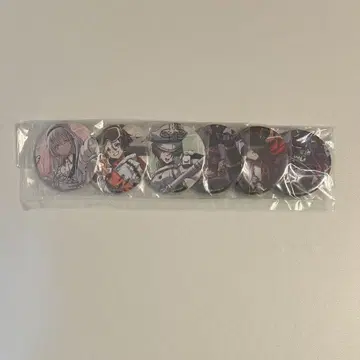 바렛 VARLET 에비텐 ebten 캔뱃지 6종 세트