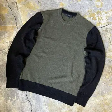 새상품급 rag&bone 울 바이컬러 니트 러그앤본