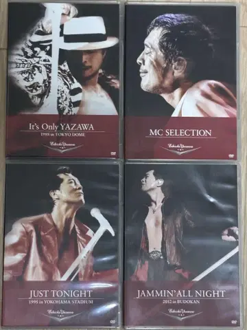 야자와 에이요시 라이브 DVD 4매 세트