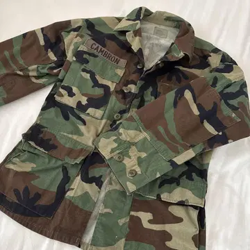 CAMBRON 카모플라쥬 밀리터리 자켓 X-Small-Short