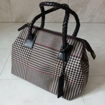 랄프 로렌 하운드 투스 핸드백