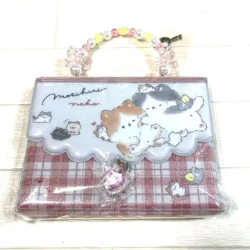 말랑말랑 고양이 열쇠 달린 백 마이 씰 바인더 씰 장 씰 바인더