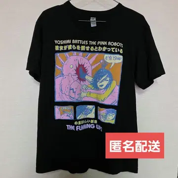 THE FLAMING LIPS 내한 공연 투어 티셔츠 M 블랙
