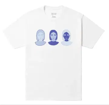 Kyne 티셔츠 2025 (White/ Blue) ON AIR M