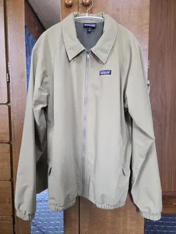 patagonia 풀 지퍼 자켓 M 베이지