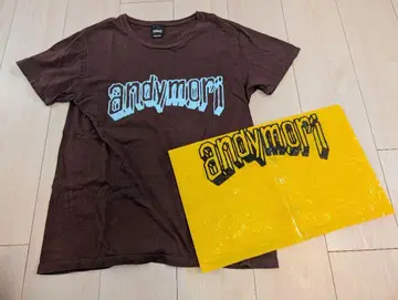 [ 초레어 ] andymori 코야마다 소헤이 브라운T셔츠 S 덤 포함