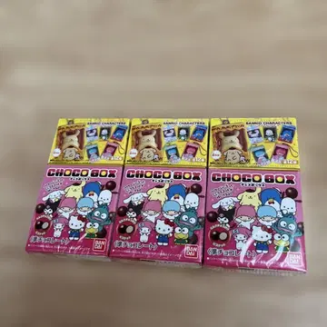 산리오 초코 박스 미개봉 3개