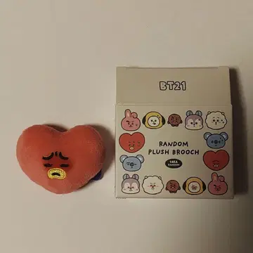 BT21 랜덤 페이스 브로치 TODAY'S FACE TATA