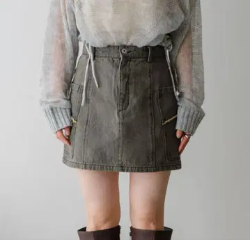 Kastane 사다리꼴 미니 스커트 새상품급