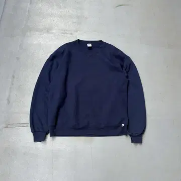 90s Russell athletic USA제 무지 네이비 맨투맨